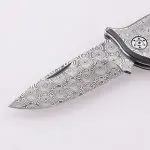 OEM 접이식 포켓 나이프 7Cr13MoV 블레이드 올리브 나무 손잡이 GC-1603D-OL