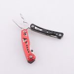OEM multi-plier 8 in 1 functions small portable tool anodized aluminum handle YX-2060A