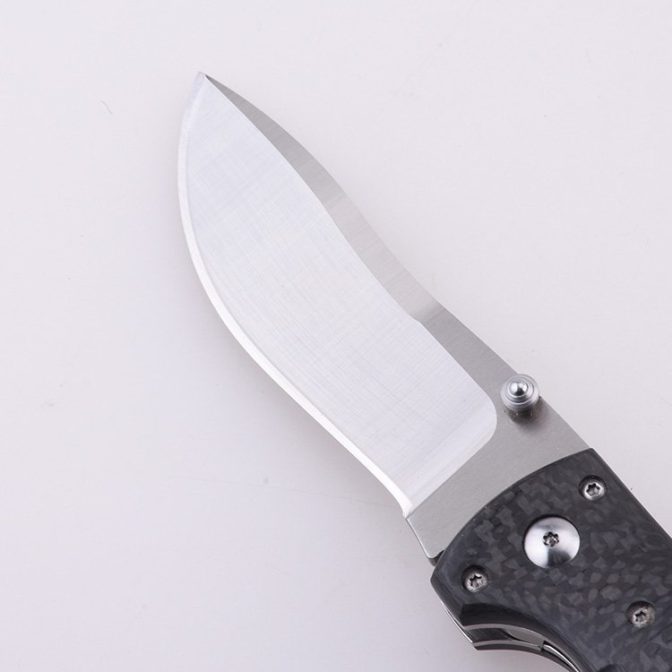 OEM folding knife BD1N blade carbon fiber G10 handle attached custom self design LJL-P01 02