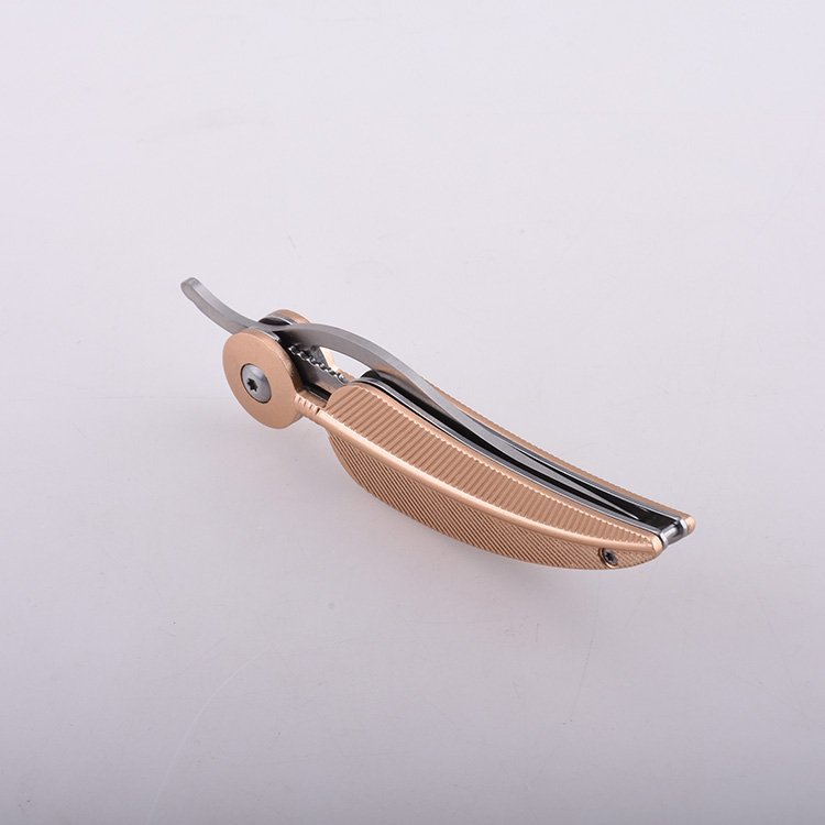 OEM Folding Pocket Knife 4Cr13 Blade Aluminum Handle SR-077A