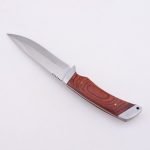 OEM-продукт Нож Боуи, лезвие 3Cr13, деревянная ручка UN-1960964 01