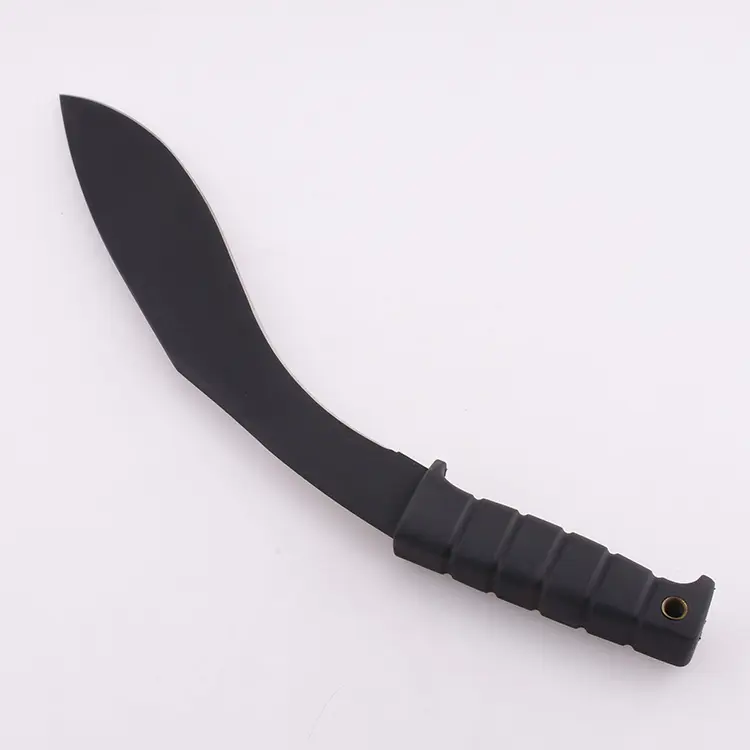 쿠크리 칼 스타일 클래식 세일 3Cr13 대형 블레이드 ABS 핸들 YML-SWBH