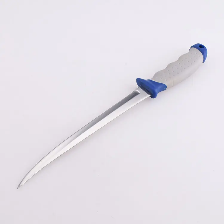 OEM 고정 나이프 3Cr13 블레이드 ABS 핸들 10+ 년 핫 세일 낚시 도구 필렛 사용 ZY-FK49A