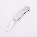 OEM 접이식 포켓 나이프 스테인리스 스틸 블레이드 스테인리스 스틸 핸들 SS-0801(S)