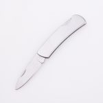 Couteau de poche pliant OEM lame et manche en acier inoxydable taille moyenne SS-0801(M)