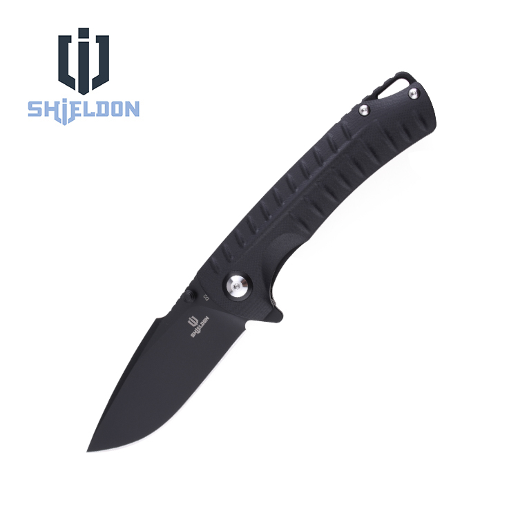 Shieldon Folding Pocket Knife D2 Blade G10 Handle 7070G