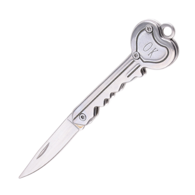 OEM Folding Pocket Knife 3Cr13 Blade 3Cr13 Handle SS-0803(silver)