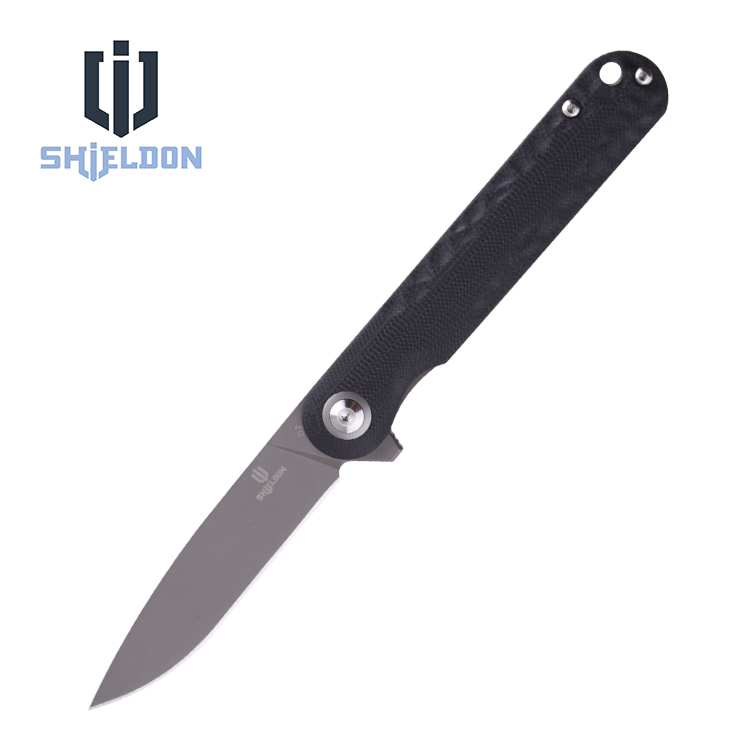Shieldon Folding Pocket Knife Empoleon D2 Blade G10 Handle 9049G1-G