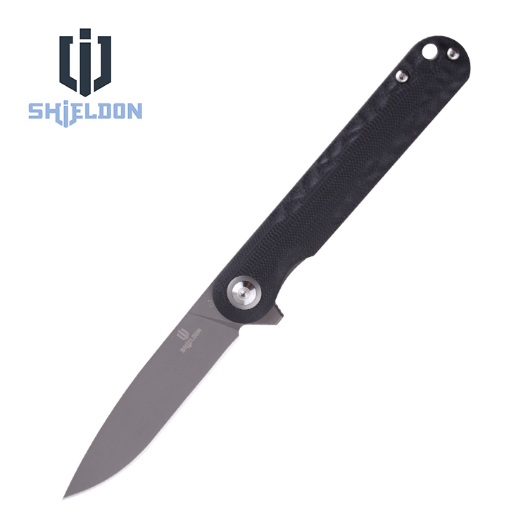 Coltello tascabile pieghevole Shieldon Empoleon D2 Lama G10 Manico 9049G1-G