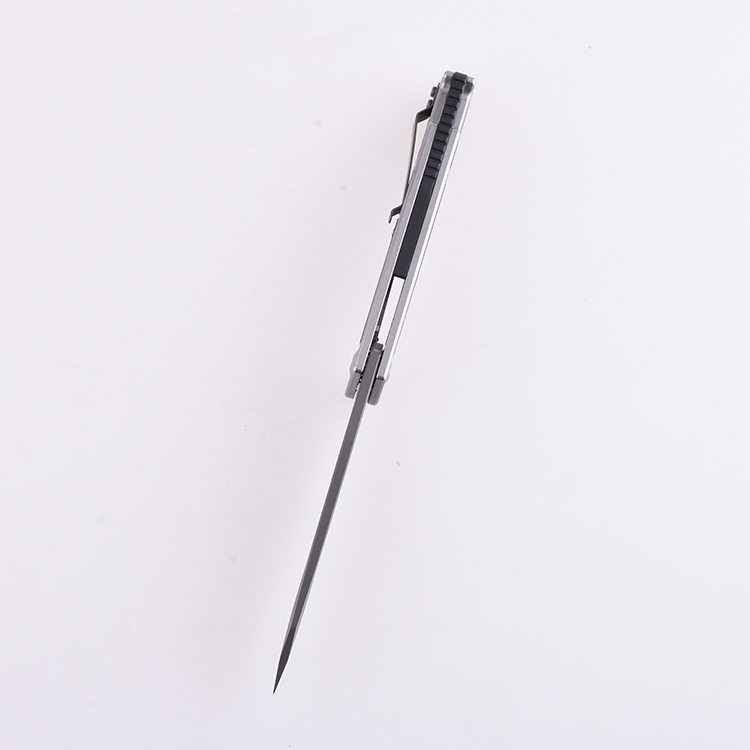 Canivete dobrável Shieldon Barraskewda D2 Lâmina 3Cr14 + cabo de fibra de carbono 9042S1-G