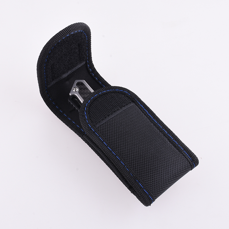 Coltello tascabile pieghevole Shieldon Barraskewda D2 lama 3Cr14 + manico in fibra di carbonio 9042S1-G