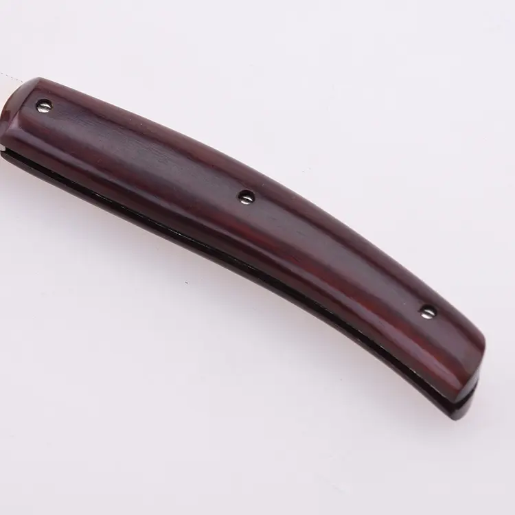 OEM 접이식 포켓 나이프 7Cr13MoV 블레이드 로즈우드 핸들 GC-1756RW