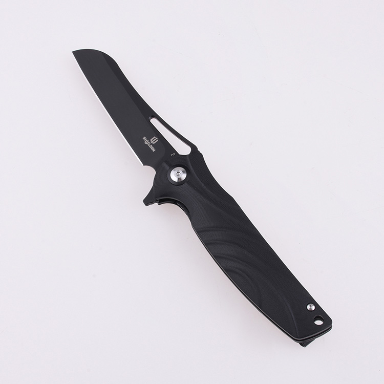 Shieldon Folding Pocket Knife Bazoucan D2 Blade G10 Handle 9050G