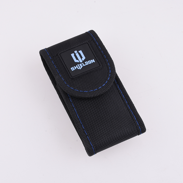 Canivete dobrável Shieldon Tortank 9Cr18Mov Lâmina de aço damasco de 67 camadas G10 + cabo de fibra de carbono 7091D