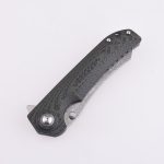 Shieldon Pisau Lipat Tortank 9Cr18Mov 67-Lapisan Baja Damaskus Pisau G10 + Pegangan Serat Karbon 7091D