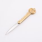 Canivete dobrável OEM 3Cr13 Lâmina 3Cr13 Cabo SS-0803 (dourado)