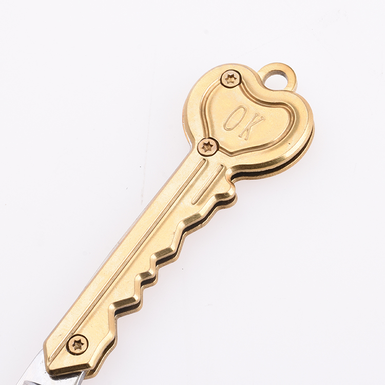 OEM Folding Pocket Knife 3Cr13 Blade 3Cr13 Handle SS-0803(golden)