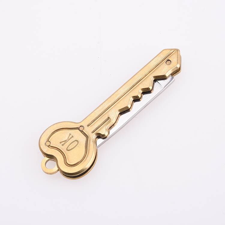 OEM Folding Pocket Knife 3Cr13 Blade 3Cr13 Handle SS-0803(golden)