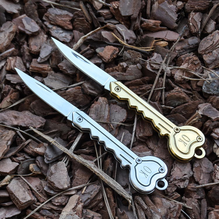 OEM Folding Pocket Knife 3Cr13 Blade 3Cr13 Handle SS-0803(golden)