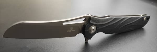 Shieldon Folding Pocket Knife Bazoucan D2 Blade G10 Handle 9050G