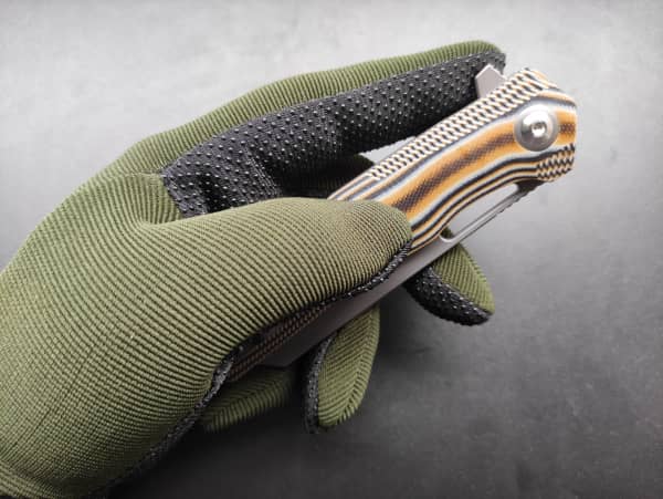 Shieldon Folding Pocket Knife Boa D2 Blade G10 Handle 9043G