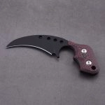 OEM-продукт Нож с фиксированным лезвием G10 Ручка D2 Blade DJ-2509A2