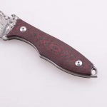 Prodotto OEM Coltello fisso Damasco Lama G10 Manico DJ-2510