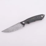 OEM-Produkt, feststehendes Messer, Damastklinge, G10-Griff, DJ-2502