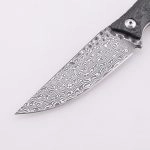 OEM-продукт Нож с фиксированным лезвием Damascus Blade G10 Ручка DJ-2502