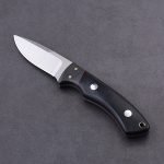 OEM Product Fixed Knife BD1N Blade Carbon Fiber G10 Handle LJL-F02
