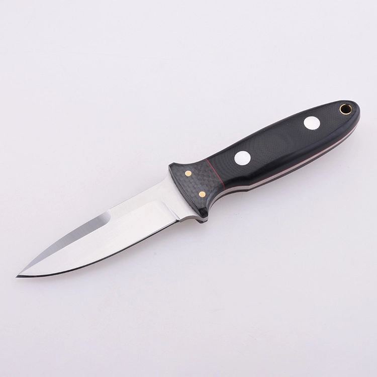 OEM Product Fixed Knife BD1N Blade Carbon Fiber G10 Handle LJL-F01