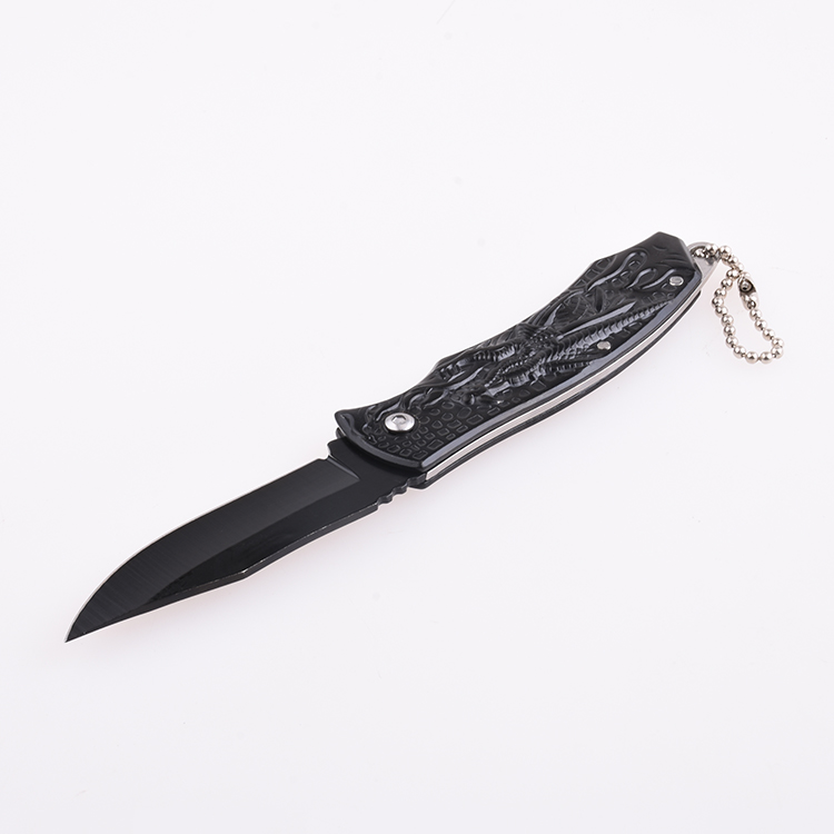 Navaja de bolsillo plegable OEM Hoja 2Cr13 Mango de aluminio SS-0805