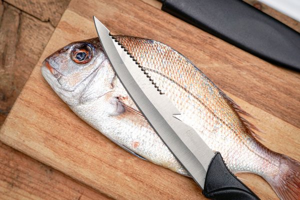 Представляем рекомендуемые рыболовные ножи по типам рыбалки! Будьте осторожны с методом пистолета-меча. , Шилдон