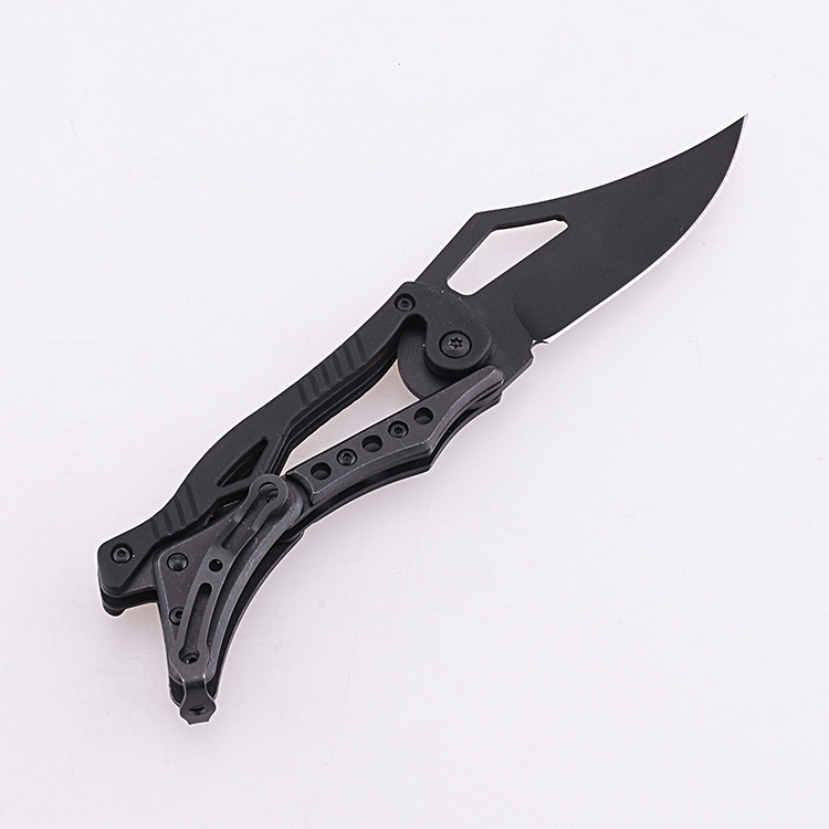 Coltello tascabile pieghevole OEM 3Cr13 lama 2Cr13 + manico in ABS SR-2008B