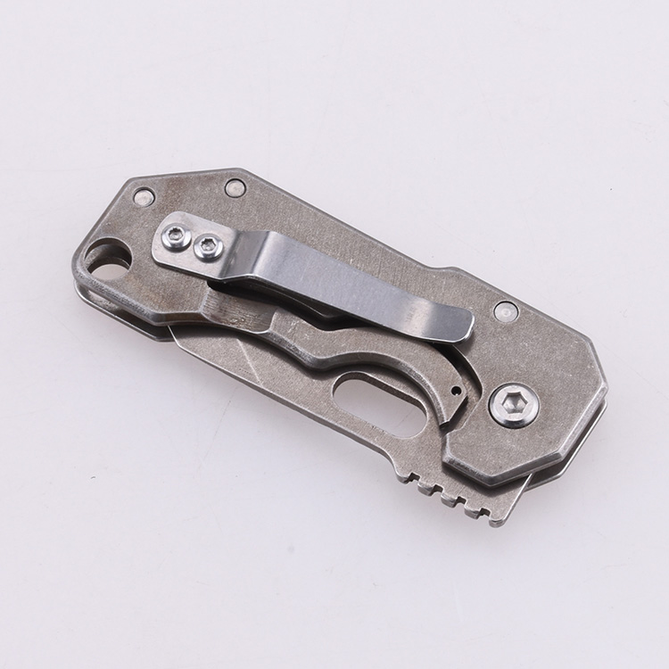 OEM Folding Pocket Knife 3Cr13 Blade 2Cr13 Handle SR-477E