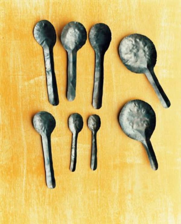 Handmade cutlery. Empty can spoon, Shieldon