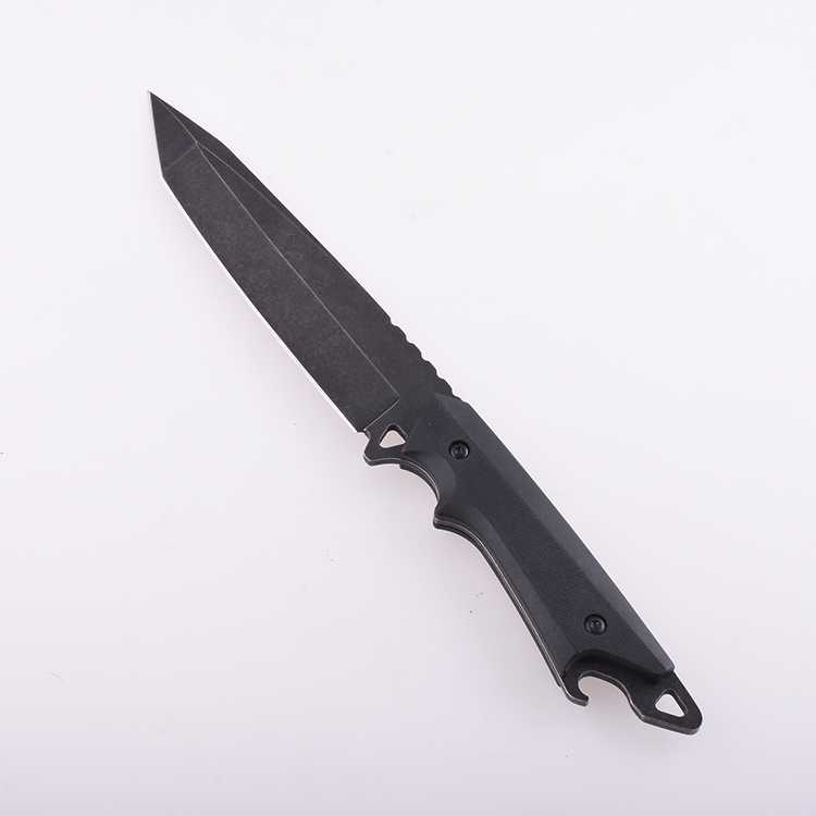고정 블레이드 사냥 캠핑 칼 ABS 핸들 RJ-4502