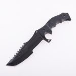 Fixed blade hunting survival camping knife G10 handle durable use RJ-4501 01
