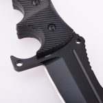 Fixed blade hunting survival camping knife G10 handle durable use RJ-4501 06