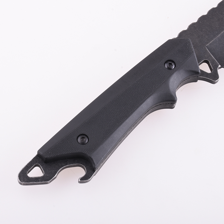 Fixed Blade Hunting Camping Knife ABS Handle RJ-4502 05