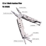 OEM Product 12 In 1 Multi Tool Pliers Stainless Steel Multi Function Multitool YX-9160S