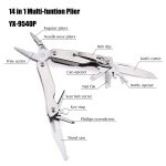 OEM 제품 14 In 1 멀티 플라이어 YX-9540P