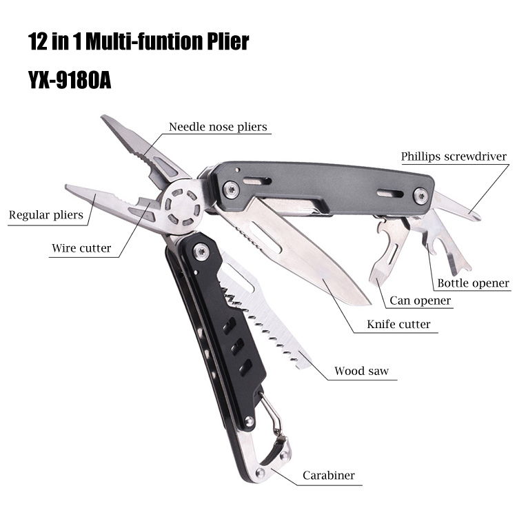 Prodotto OEM 12 in 1 pinza multipla YX-9180A