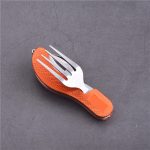 Ferramenta de acampamento OEM 5 em 1 cabo de alumínio HF-K544ALL