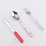 Pemegang Aluminium Alat Perkhemahan OEM 4 Dalam 1 HF-K703B 05