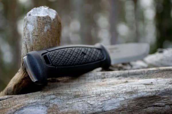 Outdoor-Messer zum Holzhacken und Kochen im Camp , Shieldon