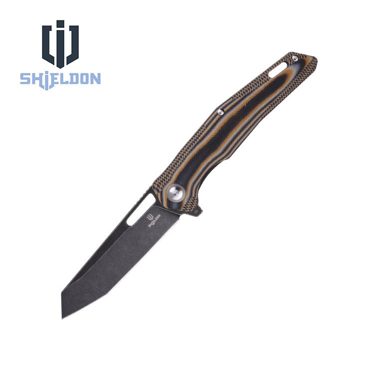 Складной карманный нож Shieldon Boa D2 Blade G10 Handle 9043G1-S
