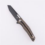 Pisau Saku Lipat Shieldon Boa D2 Bilah G10 Pemegang 9043G1-S