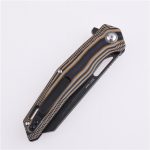 Pisau Saku Lipat Shieldon Boa D2 Bilah G10 Pemegang 9043G1-S