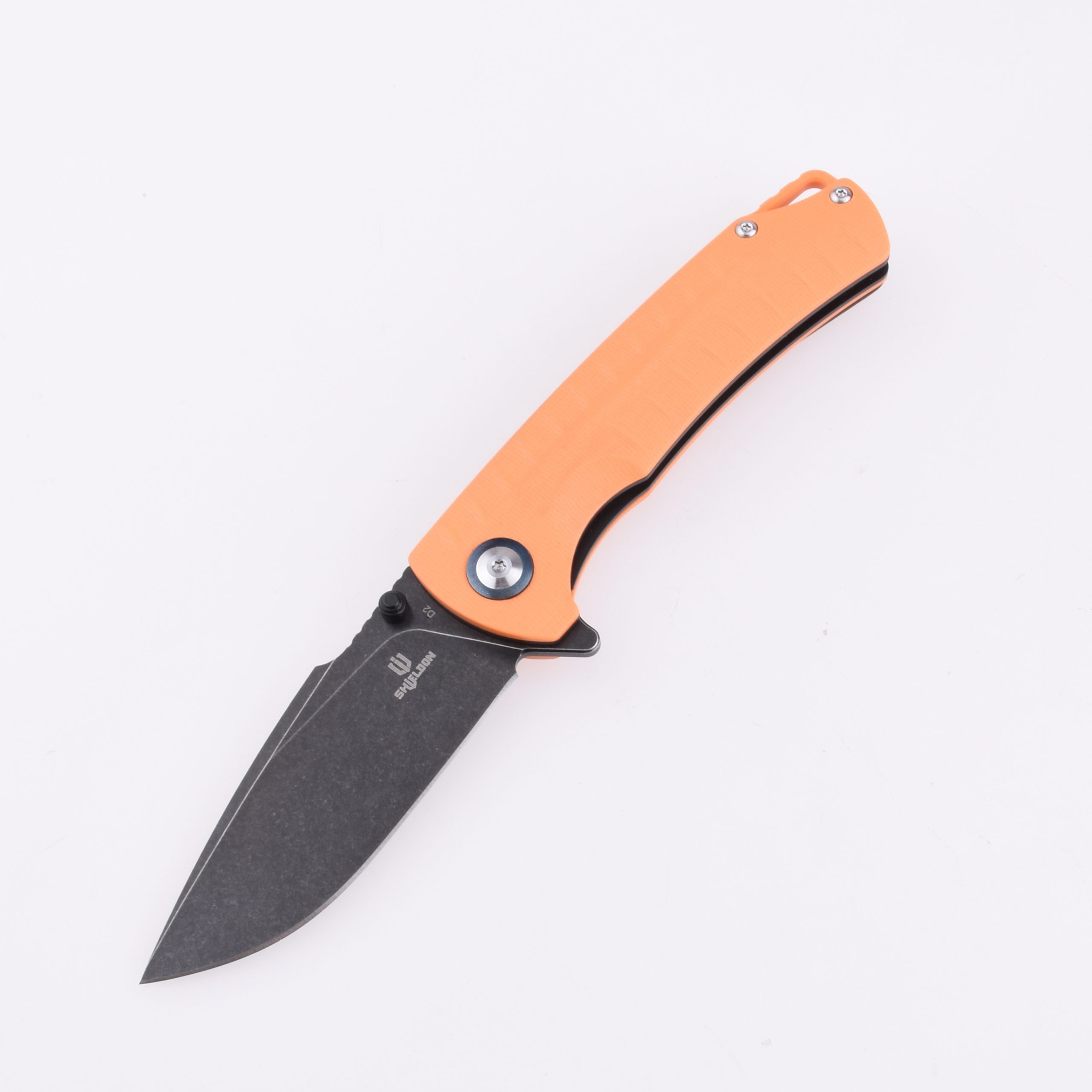 Shieldon Folding Pocket Knife D2 Blade G10 Handle 7070G2